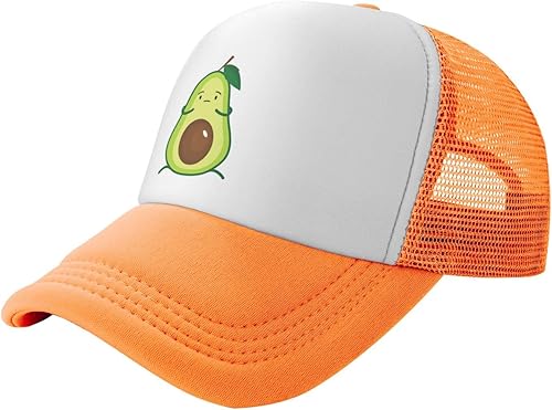 Miniatura 2 de VunKo Gorro de malla para papá ajustable con bonito aguacate de caricaturas para béisbol para papá divertido y desgastado para mujeres y hombres