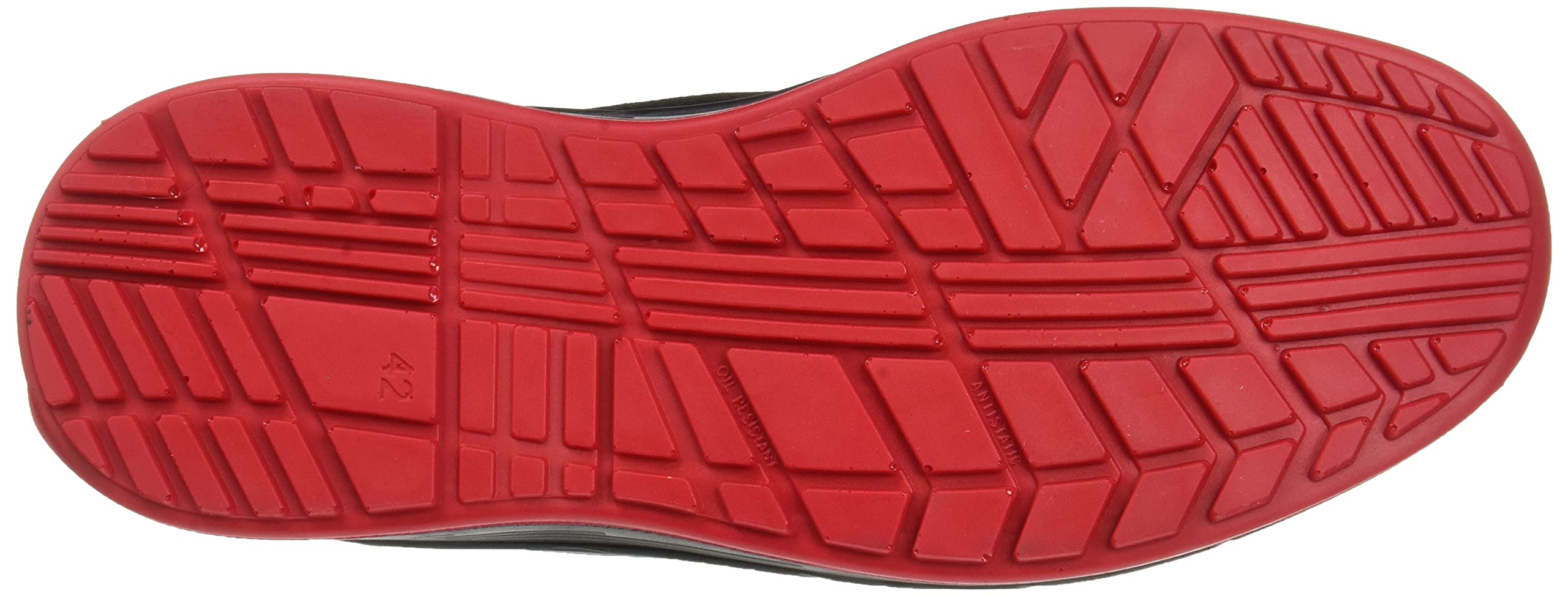 Paredes Deportivo Alonso - S3 Ci HI ESD SRC - Color Negro y Rojo - Talla 38