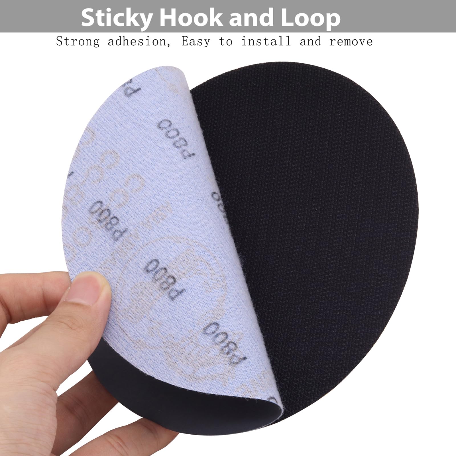 6" Sanding Discs - 60 Pack Wet/Dry -4