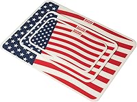 Vista 2 de Kuhn Rikon Tabla de cortar impresa Americana de 3 piezas