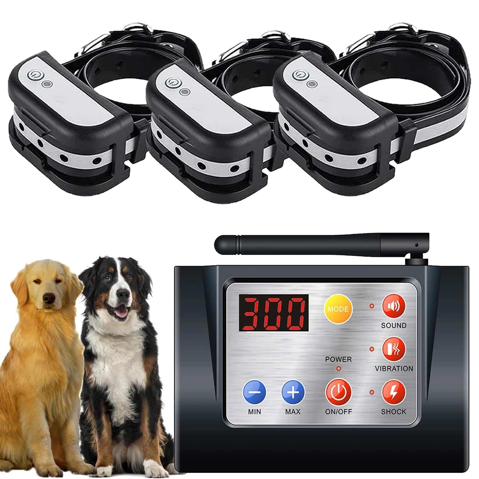 Invisible Fence For Dogs JUSTPET Wireless Dog Fence Electric Pet ... - Dog Fencing System Without Wire