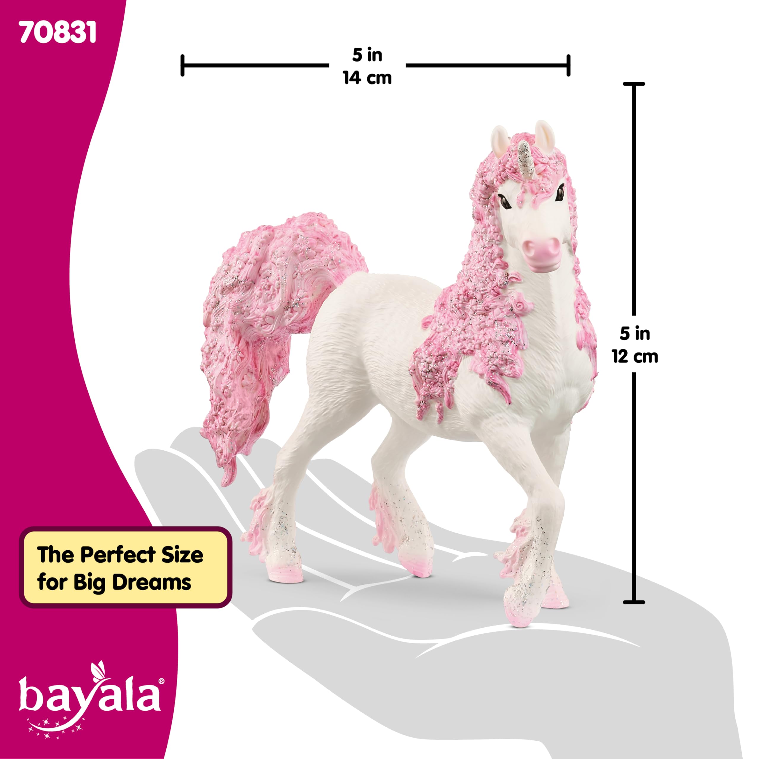 Amazon.com: Schleich Bayala - Flower Unicorn Mare Toy Figurine