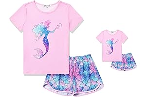 Matching Pajamas Unicorn PJs Set Kids American Girl Dolls Clothes