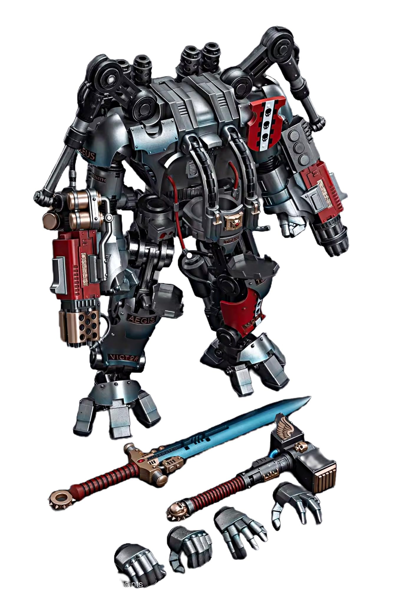 Amazon.com: JOYTOY Warhammer 40K 1/18 Action Figures Grey Knights