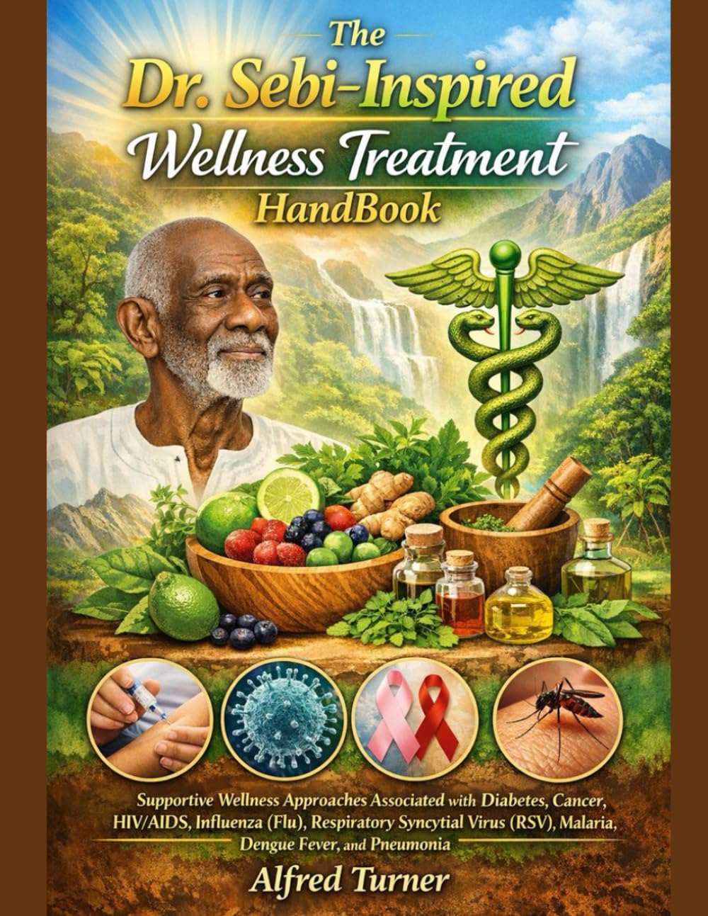 The Dr. Sebi–Inspired Wellness Treatment HandBook: Supportive Wellness Approaches Associated with Diabetes, Cancer, HIV/AIDS, Influenza (Flu), ... (RSV), Malaria, Dengue Fever, and Pneumonia