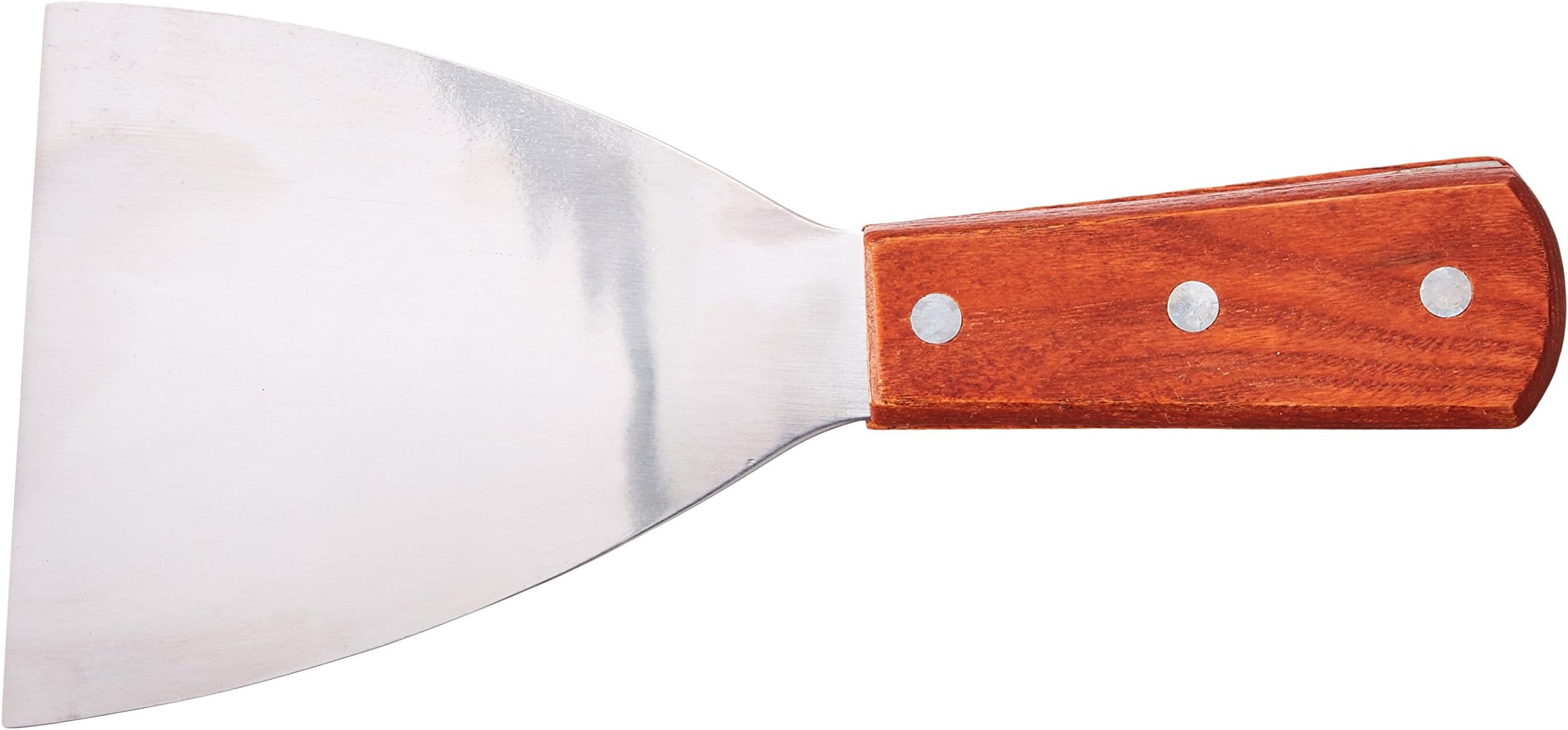 Update International WSCR-4 Grill Scraper, Diner, Griddle Scraper, Teppanyaki, Angle-Slanted Blade, Stainless Steel, Commercial Grade