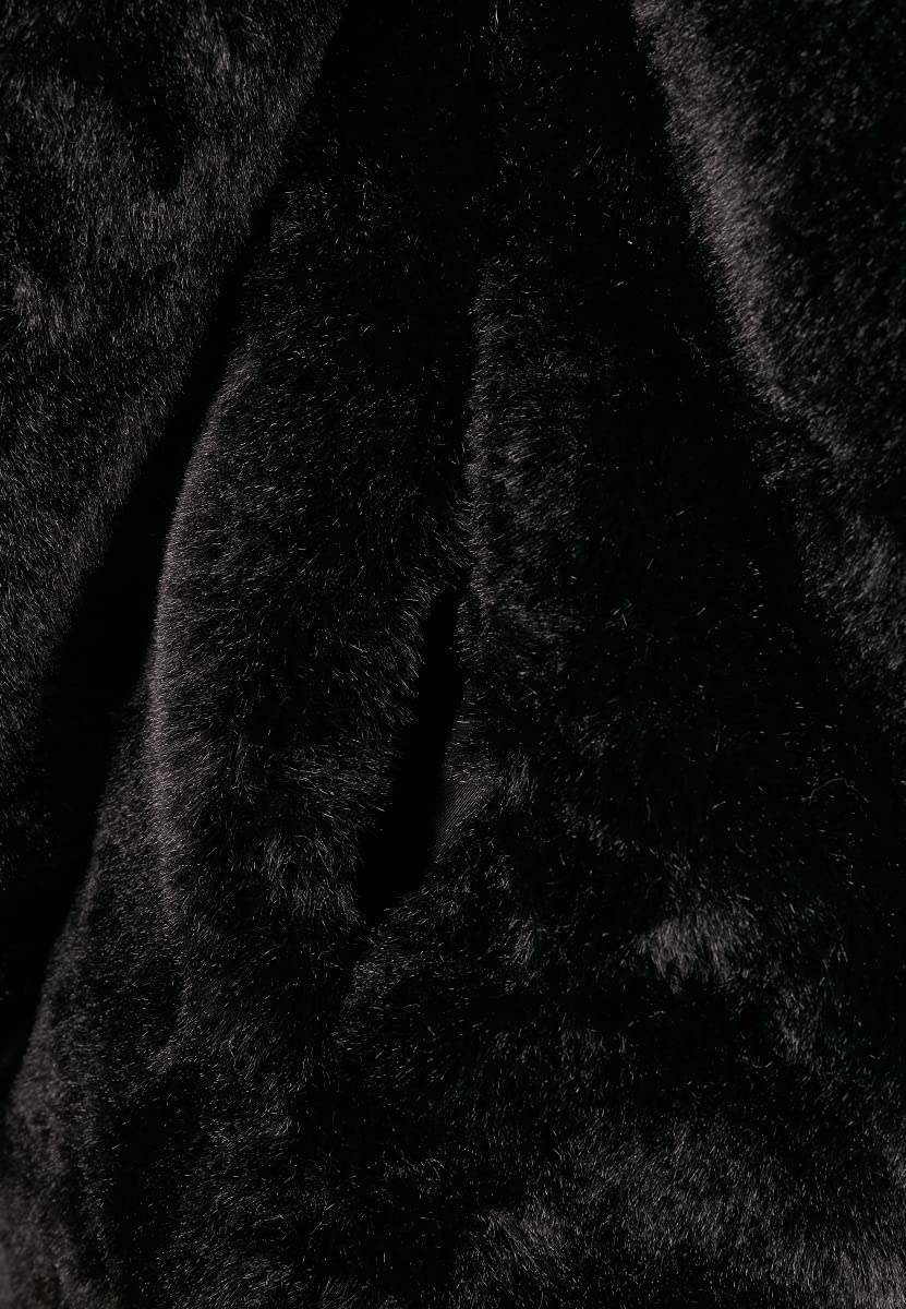 Urban Classics Damen Girls Hooded Teddy Coat