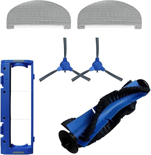 HMHAMA Robot aspirador piezas de repuesto para Eufy G40 G40 Hybrid+Kit de accesorios con cepillo principal Cepillos laterales Trapeador paño