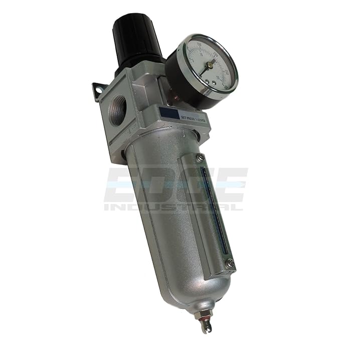 Buy Heavy Duty Compressed AIR Filter Regulator Combo Piggyback Metal 