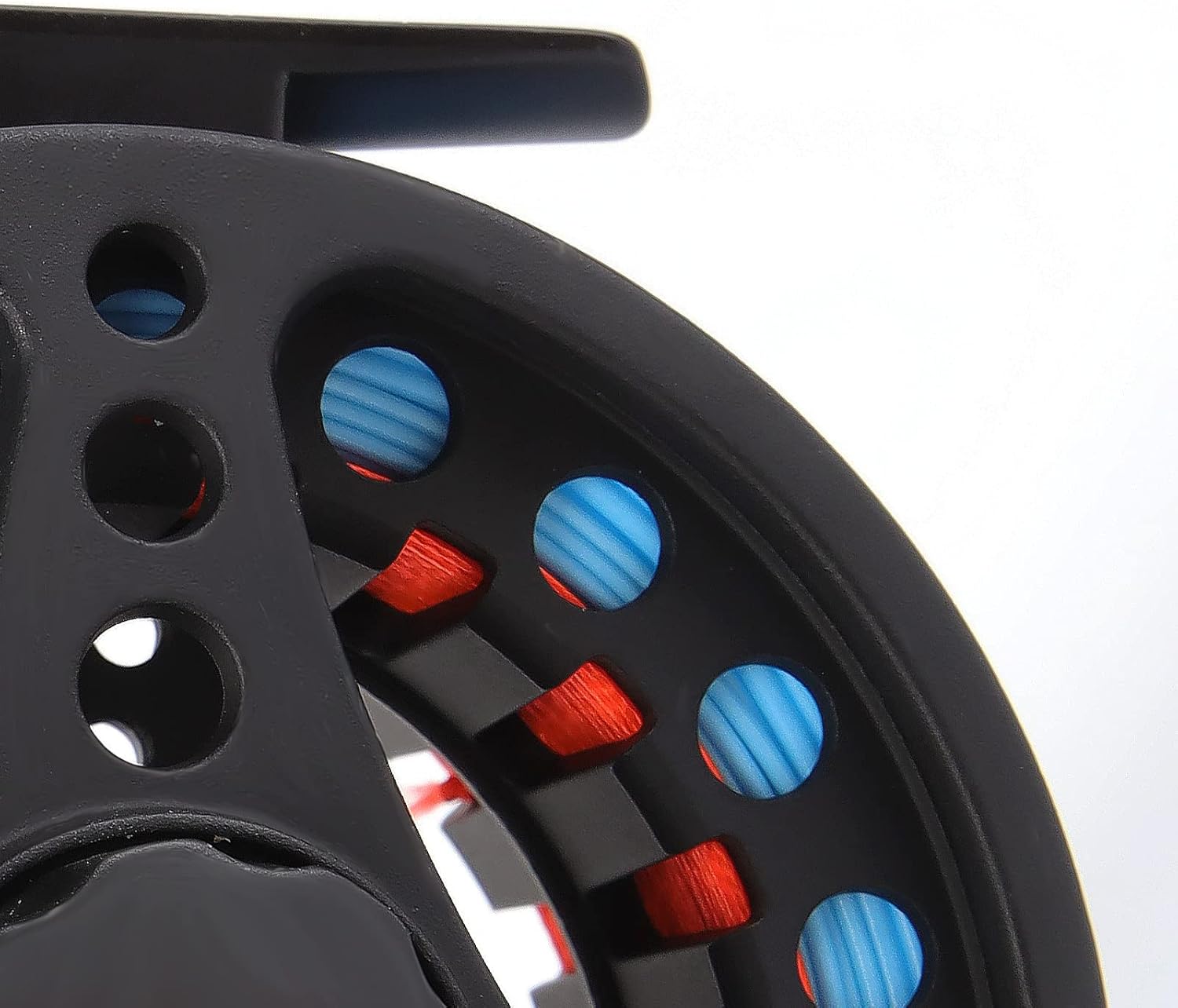 (1/2WT 3/4WT 5/6WT 7/8WT) Fly Reel with Line Combo Aluminum Alloy Large Arbor Fly Fishing Reels Weight Forward Fly Line with Braided Backing Taper Leader Pre-Tied