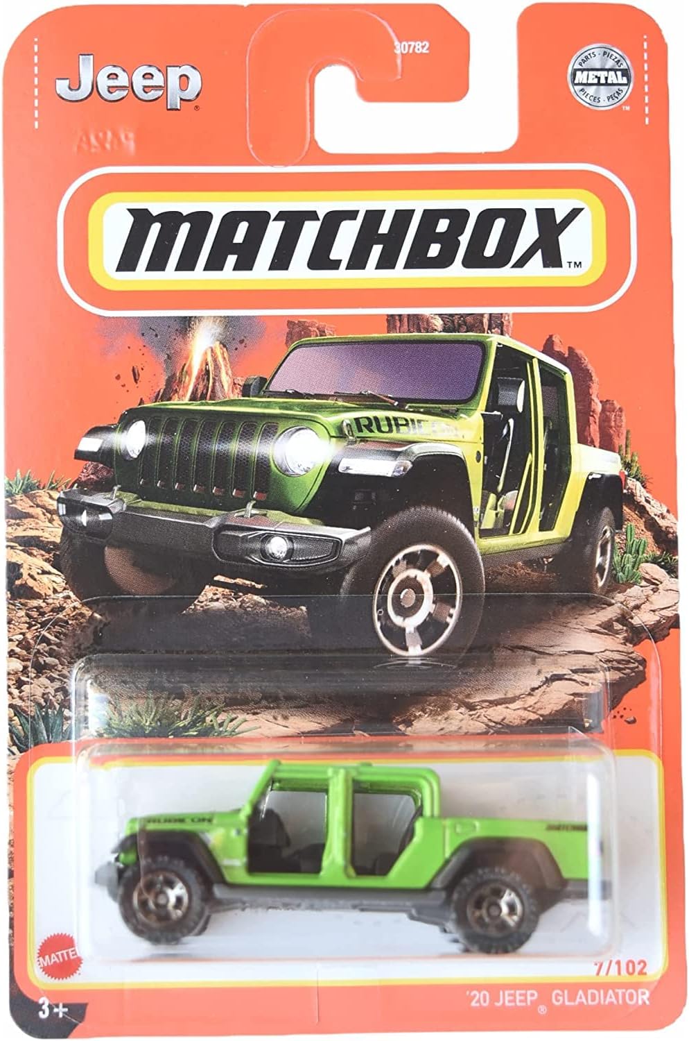 Matchbox '20 Jeeps Gladiator - Green 7/102