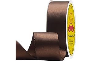 65ft Double Face Satin Ribbon 1 1/2 Inch for Gift Wrapping and Crafts