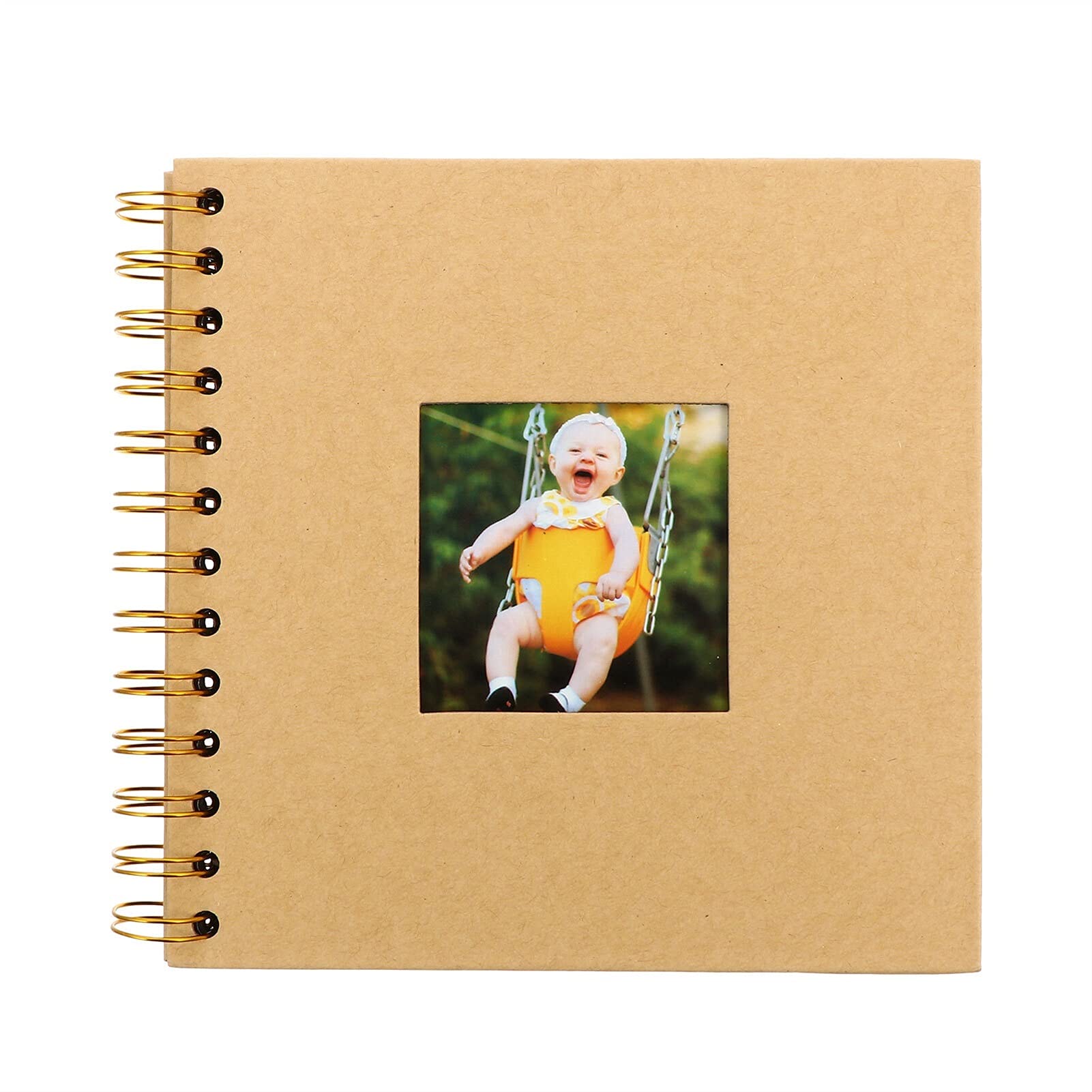 caihuashopping Álbum de Fotos Creative Photo Album Página Scrapbook Photo Album Memory Book Libro de visitas 20 Páginas para Aniversario Boda Viajar Baby Shower, etc. Album de Fotos (Color : Yellow)