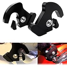 Detachable Rotary Mounting Sissy Bar Luggage Rack Latch Clips Kit Fits for Harley Davidson Sportster Touring Street Glide Road King Electra Glide 1986-2024