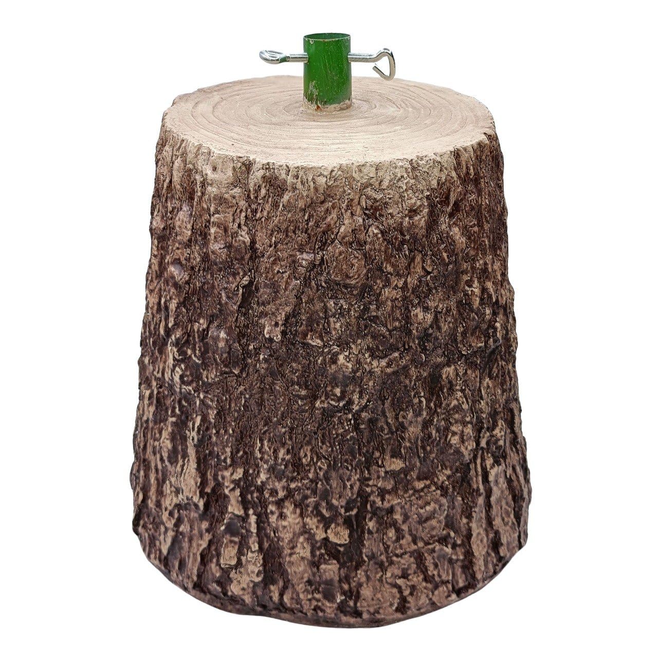 Base Tronco per Albero di Natale - Diametro 30 cm Altezza 36 cm Stabilità e Stile per le Tue Festività (36x30x24 cm)