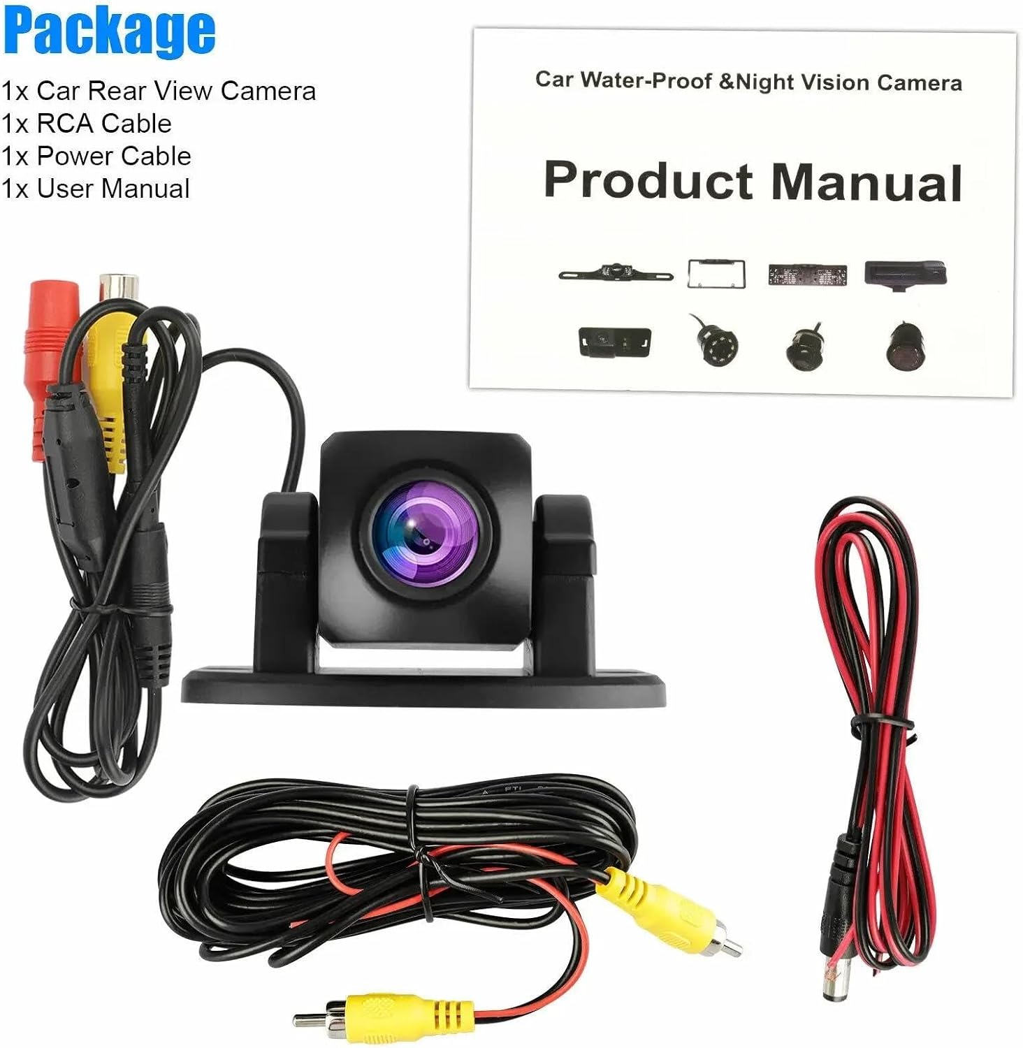 Reversing Camera Replacement for Car Rear View Reverse Backup Camera HD Night Vision Waterproof image 3