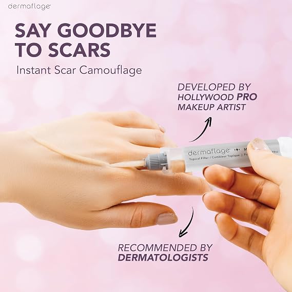 Dermaflage Scar Filler, Refill Applicator