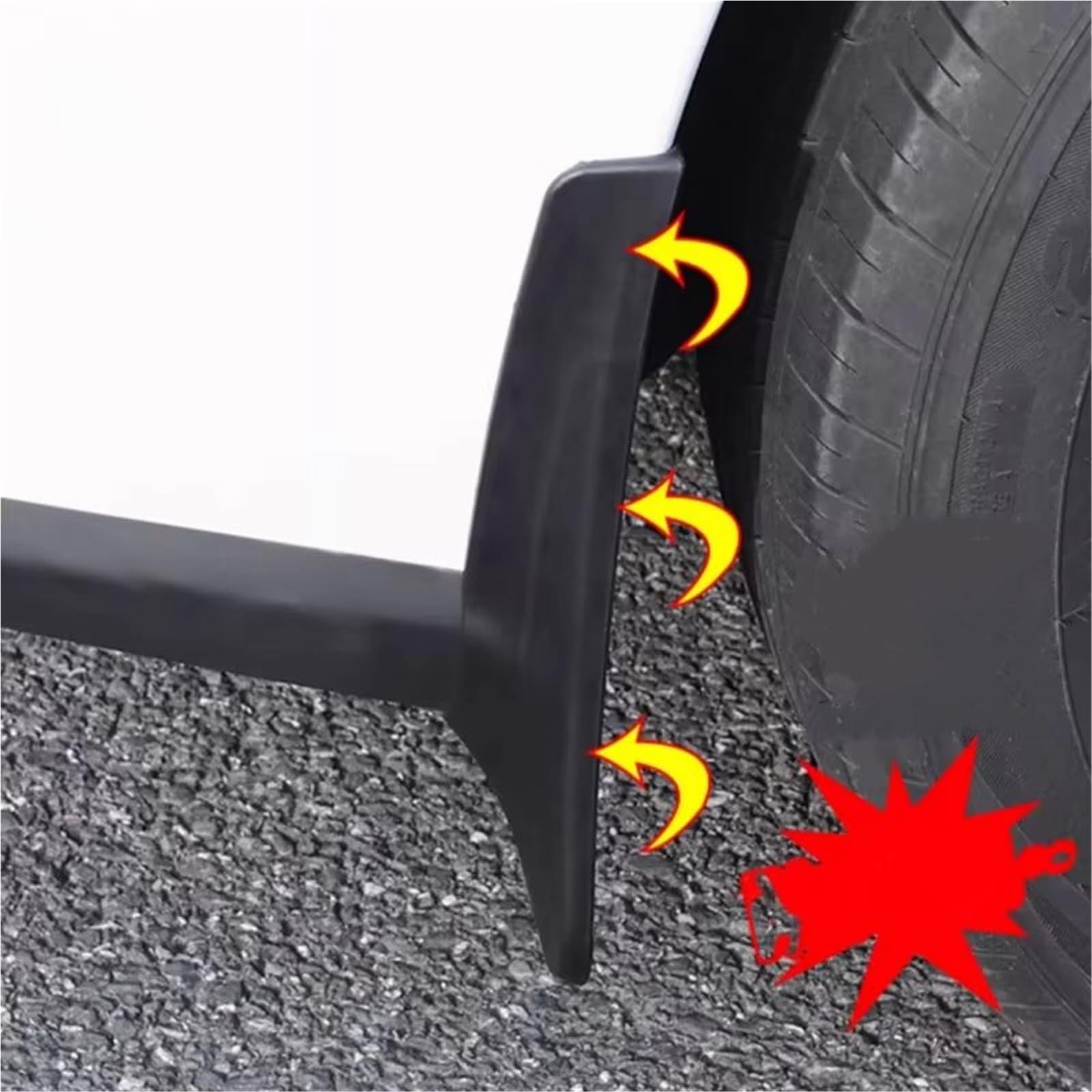 Anti-éclaboussures Bavette Pour BYD Pour Seal 6 C6 Pour DM-i Pour Touring 2025 2026 Accessoires Garde-boue Voiture Bavettes Garde-Boue