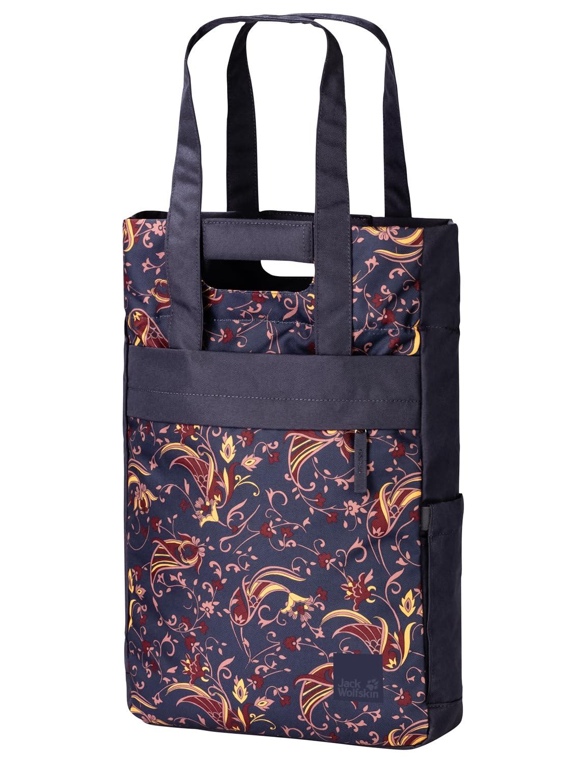 Jack Wolfskin Unisex Piccadilly Shopper Graphite All Over, Graphite all-over, 15 Lit.