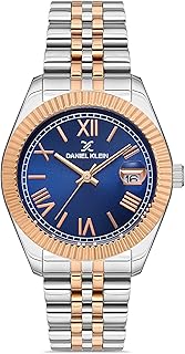 ساعة يد أنالوج للرجال بمينا بلون أزرق غامق من دانيال كلاين، DK.1.13039-6