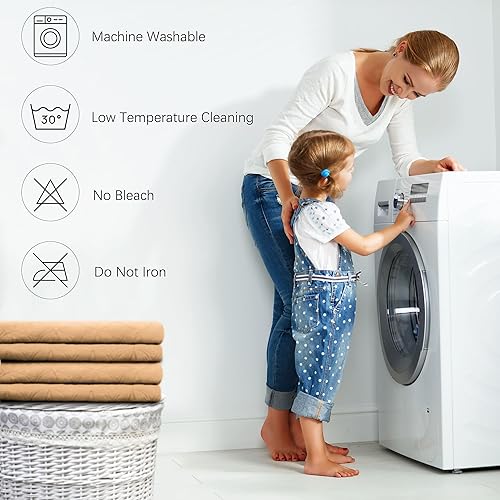 Miniatura 7 de Manta impermeable para perro, 30 x 30 pulgadas, fundas de sofá para mascotas pequeñas para sofá, silla, cama, protector de muebles de perros,