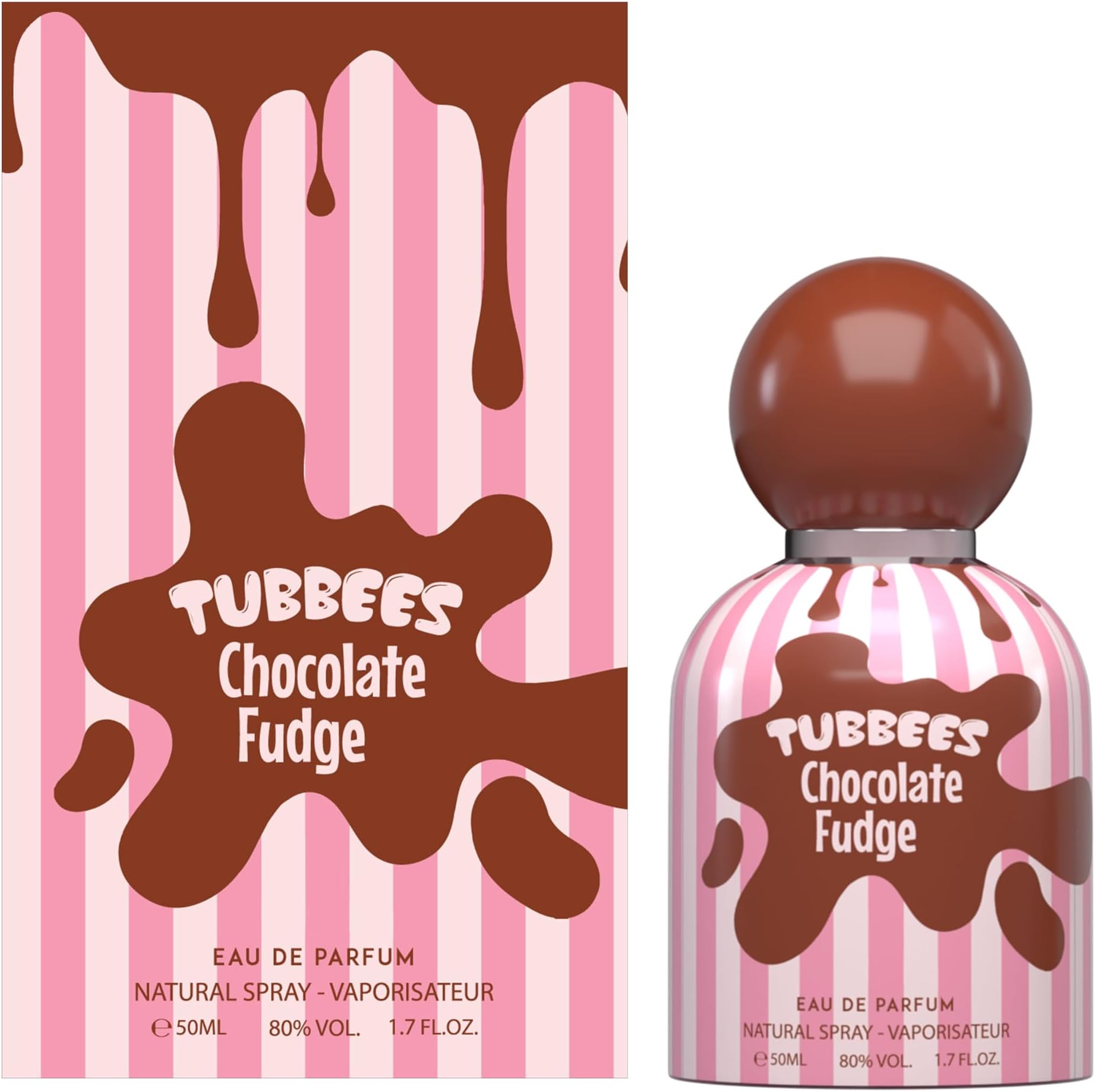 Grandeur Tubbees Perfume 50ML - Chocolate Fudge | Unisex Kid-Friendly Gourmand-Inspired Fragrance