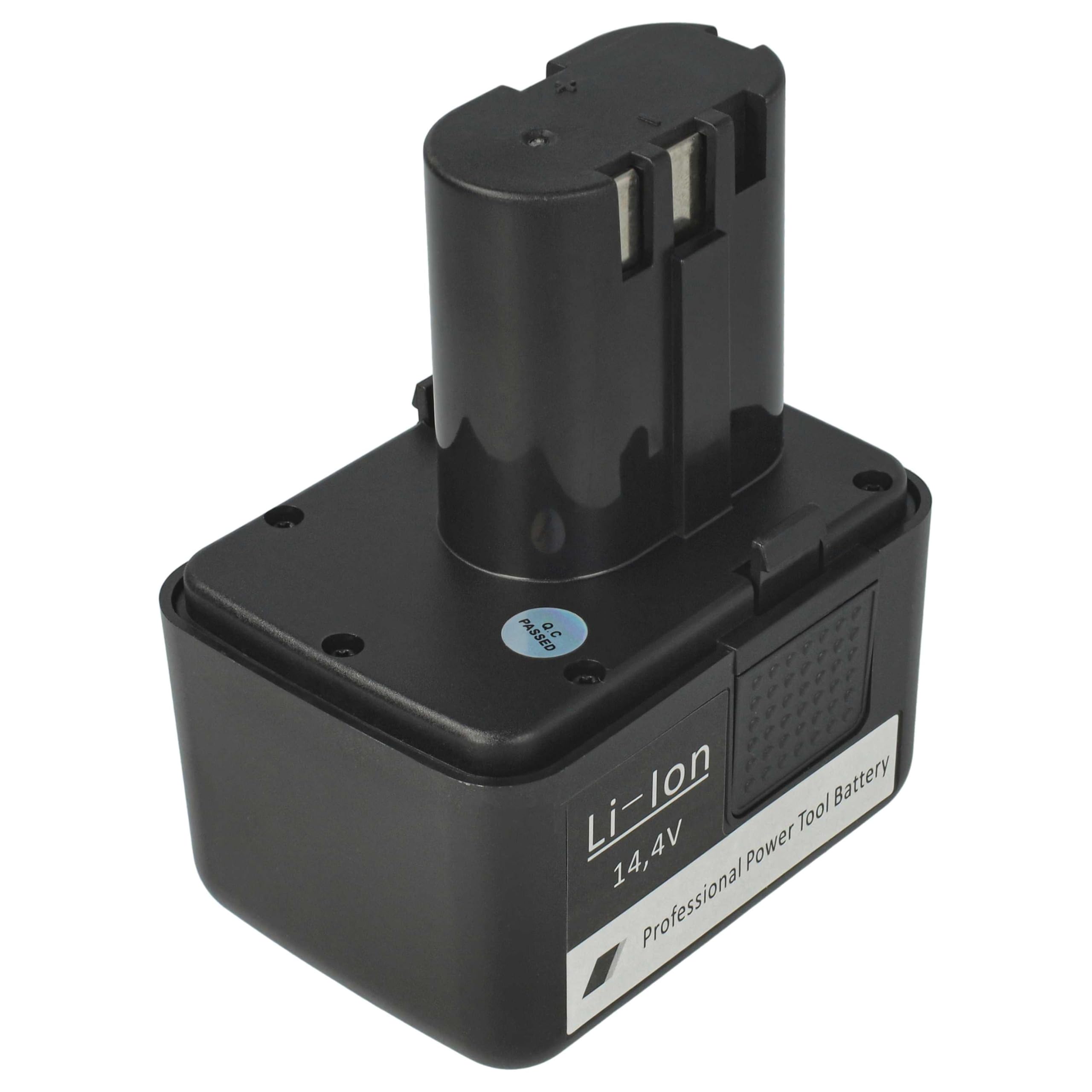 vhbw 1x batteria compatibile con Gesipa Accubird, Firebird utensile elettrico, utensile per montare rivetti ciechi (2000 mAh, Li-Ion, 14,4 V)