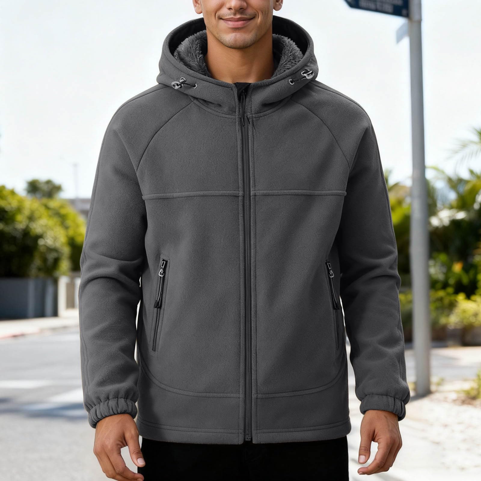 Giacche in pile per attività all'aperto, abbigliamento invernale caldo e accogliente, cappotto versatile e leggero per l'uso quotidiano, ideale per escursioni e gite informali