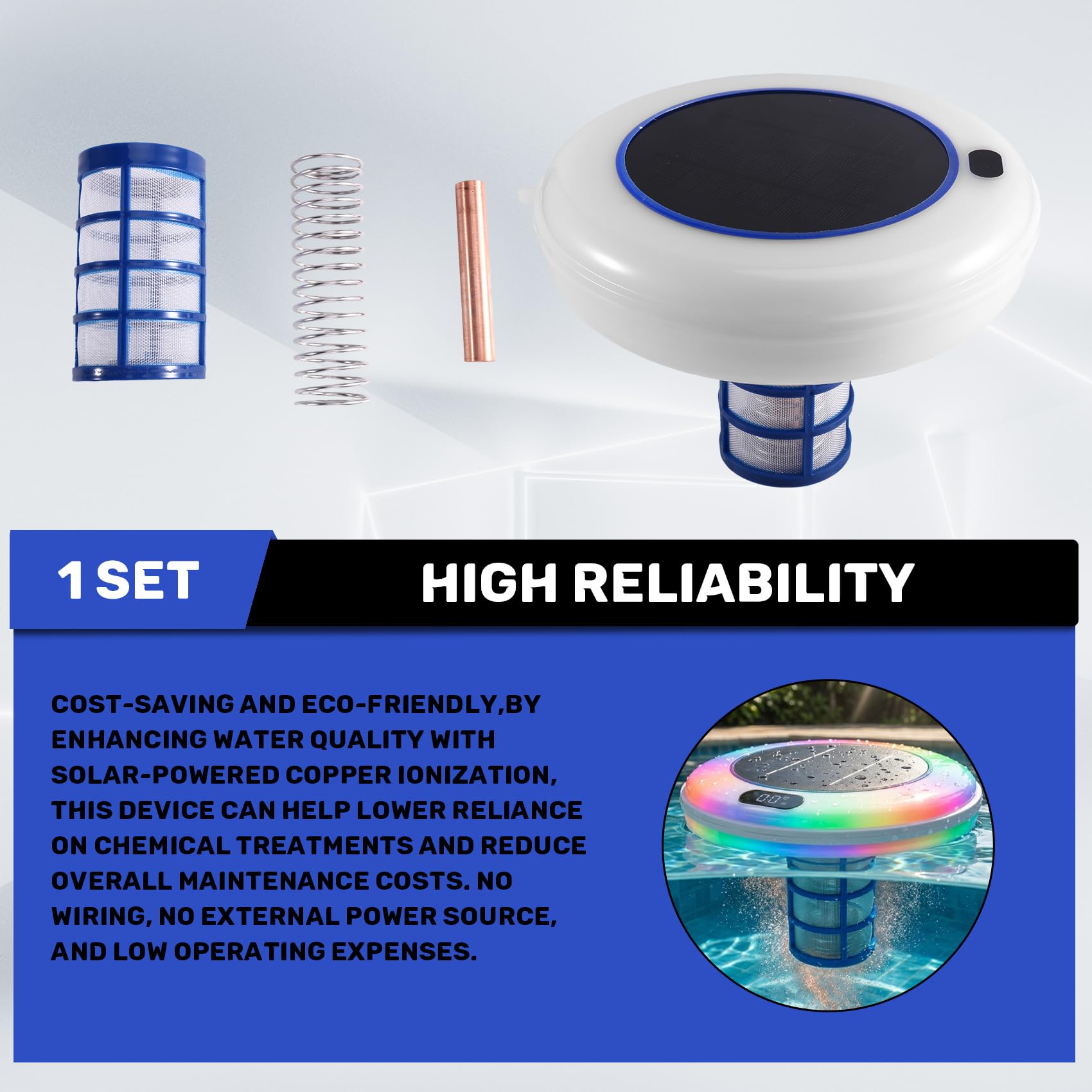 Ionizador Soporte Limpieza Mantenimiento Filtro