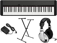 Vista 7 de Casio CT-S1 - Paquete educativo con soporte y software instructivo eMedia, adaptador de CA y auriculares, color rojo