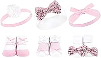 Vista 33 de Hudson Baby Conjunto de regalo de diadema y calcetines para niña