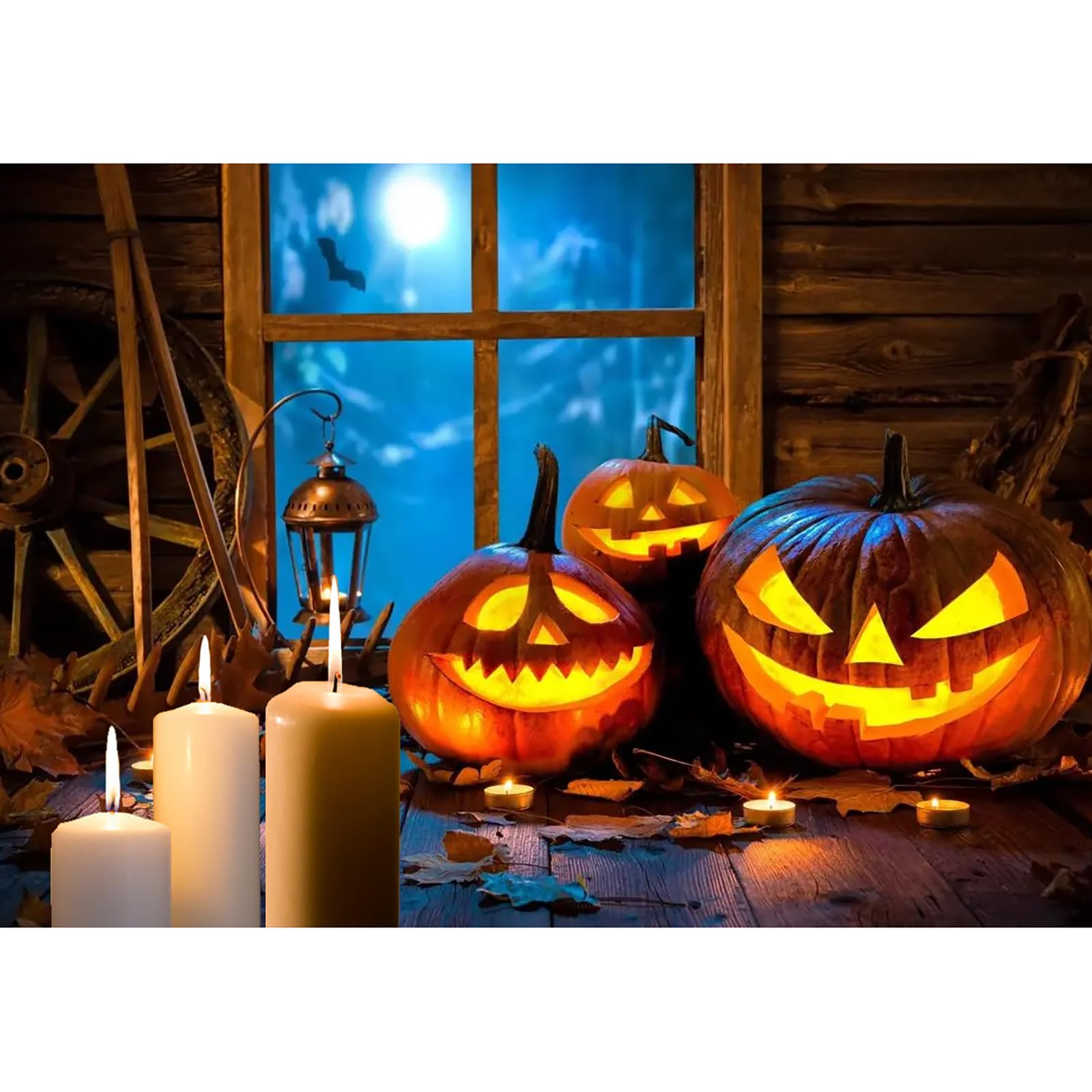 Lvory - Set di candele a pilastro, 30,5-5,1 x 5,1 cm, antigoccia, non profumate, per decorare la casa, il relax e tutte le occasioni