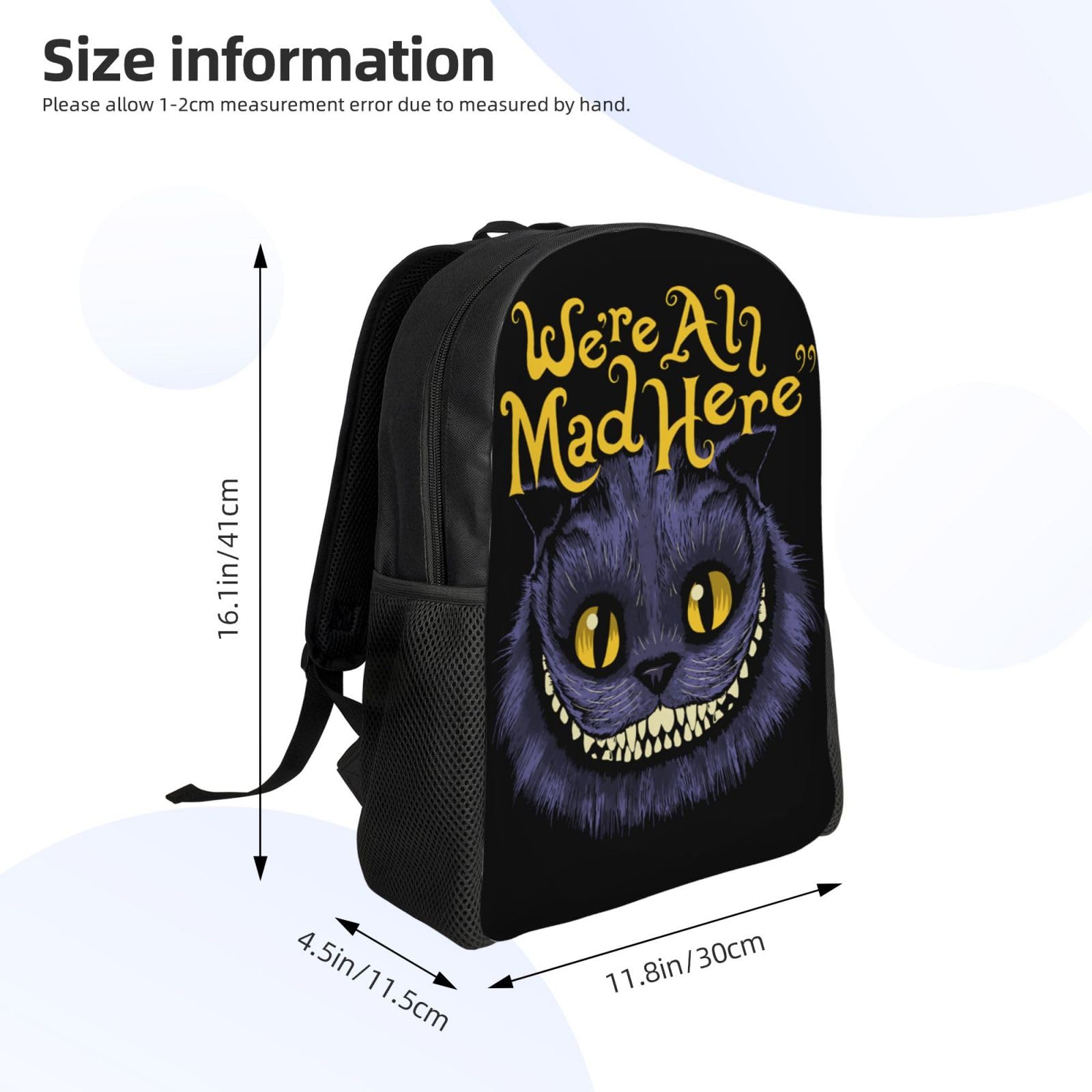 Disney 不思議の国のアリス　チェシャ猫 バックパック　日本未発売 Amazon.co.jp: リュック 不思議の国のアリス チェシャ猫 バック