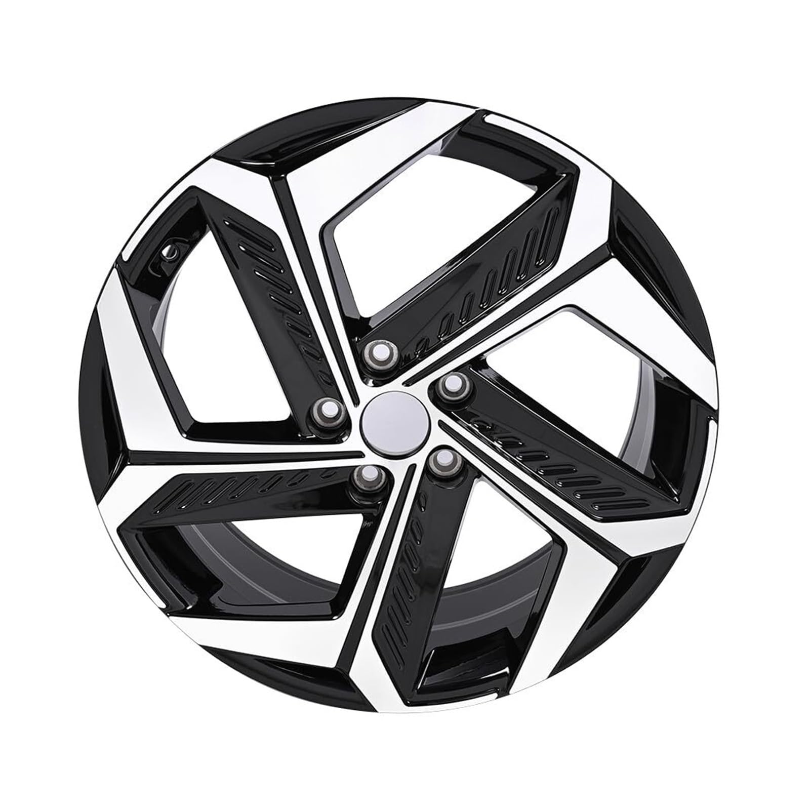 19 x 7,5 Pulgadas for Hyundai Tucson 2022-2024, Nueva llanta de aleación de Aluminio mecanizada en Negro, patrón de Pernos de 114,3 mm, diámetro Interior del buje de 67,1 mm y Desplazamiento de 51 mm