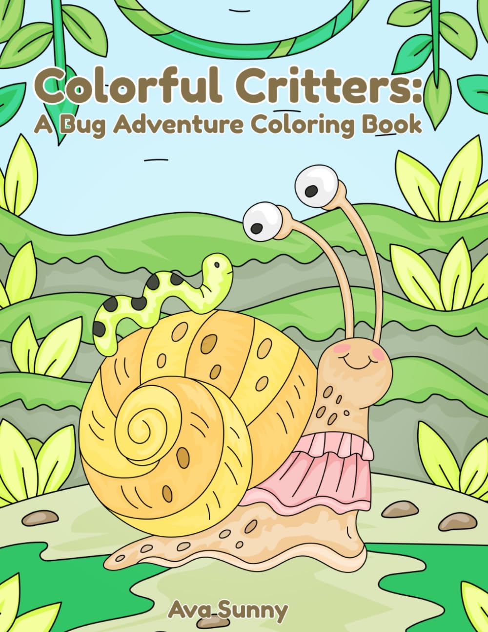 Colorful Critters:: A Bug Adventure Coloring Book