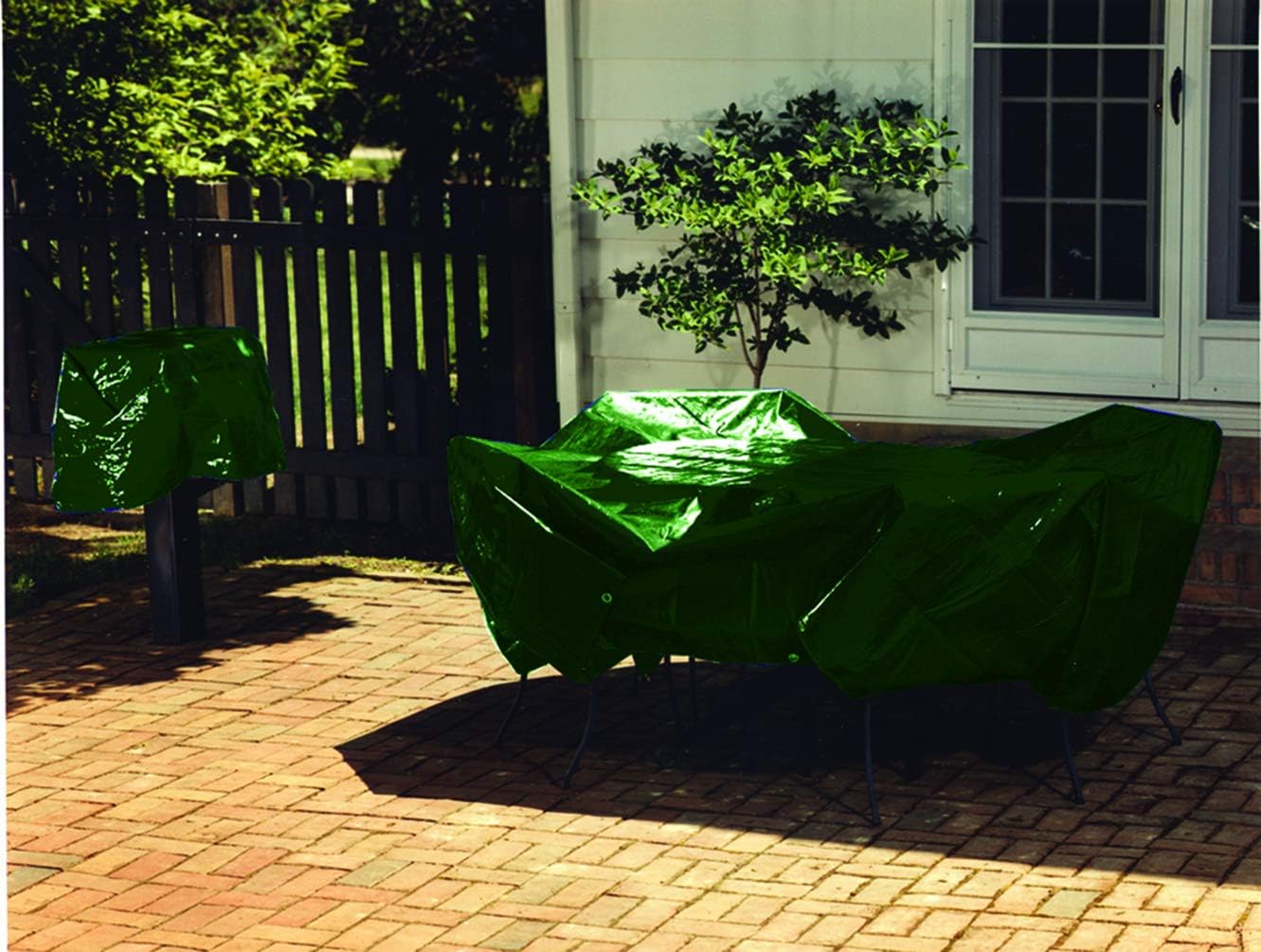 DeWitt A12X14-P 4.5 oz Heavy Duty Forest Shade Tarp, 12 x 14', Green