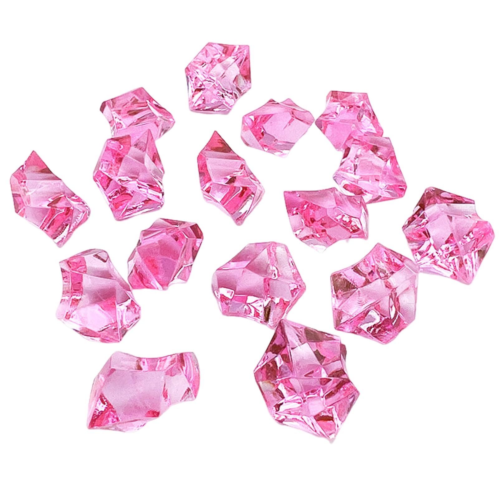 LNSYSNS Acrylique Cristaux, 1000 Pièces Gemmes Coulorées en Cristal, Pirates Pierres Précieuses, pour Gemmes Remplissage du Vase, Décorations d'Aquarium, Accessoires de Performance