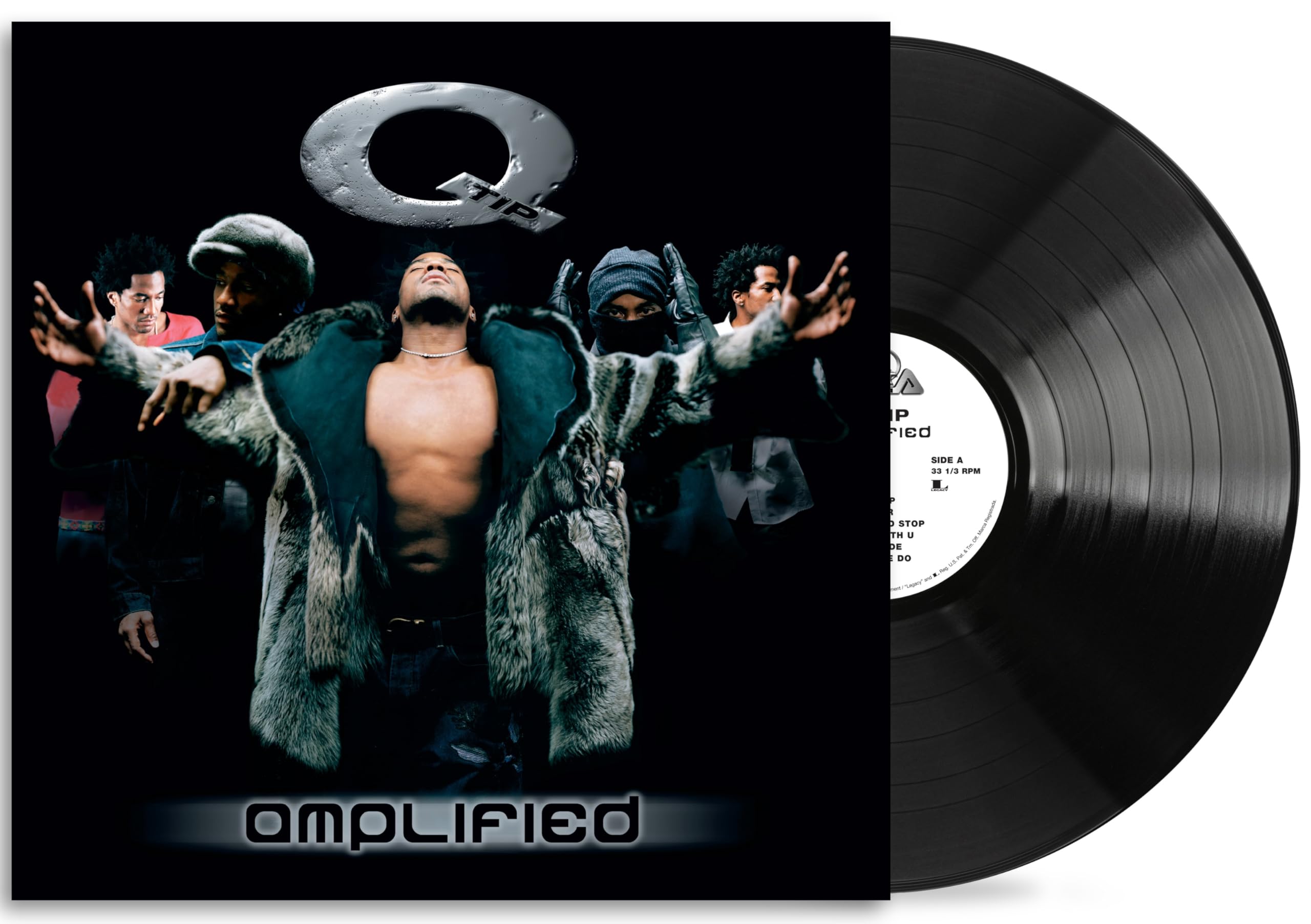 Q Tip - Amplified - 2LP Black Vinyl - Presale Ships By 24/7/26