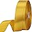 1 inches 50 Yard Golden Satin Ribbon for Gift Wrapping, Wedding, Crafts, Christmas,Easter, Floral, Hair, Invitation Decorations and More