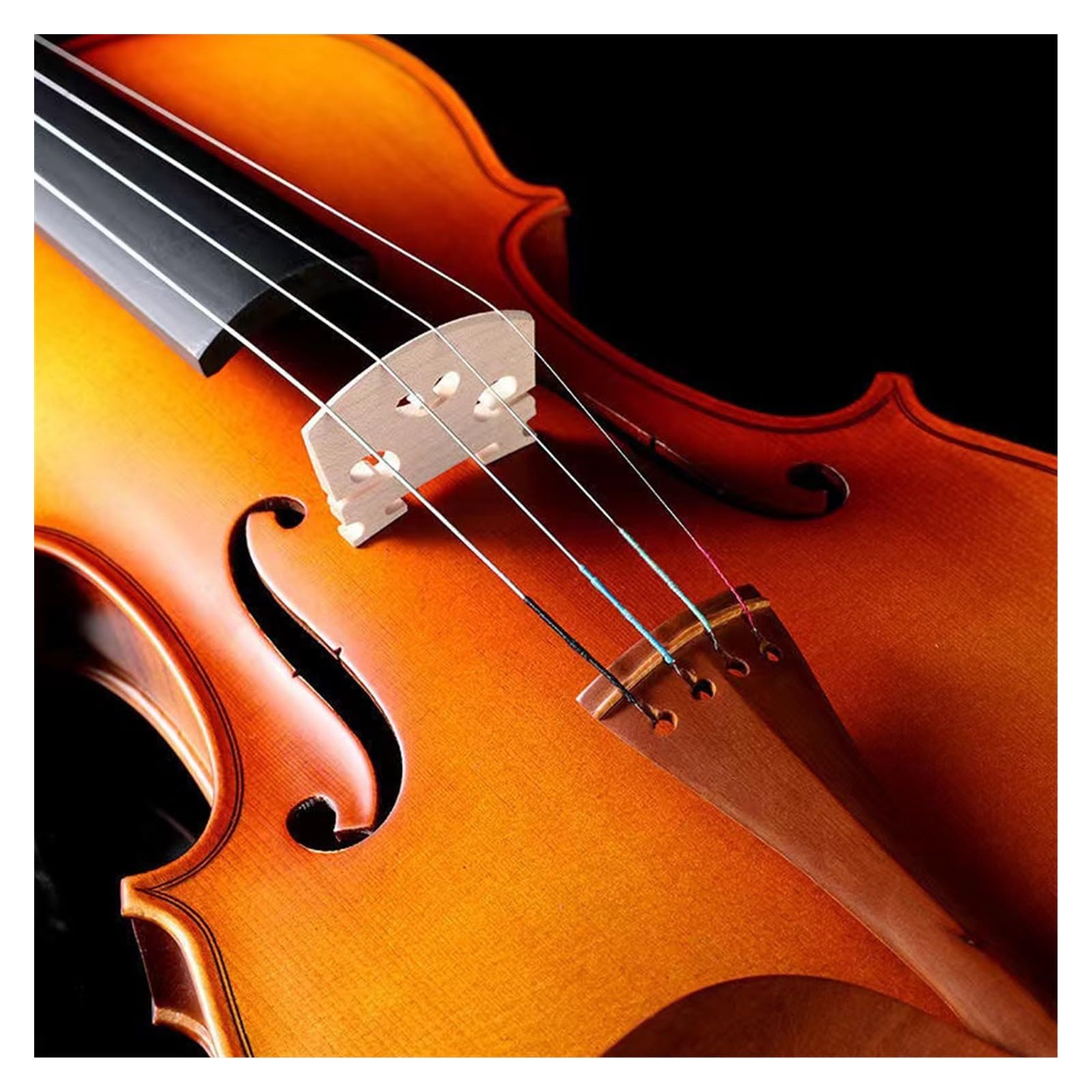Strumento A Corde 4/4 In Legno Massello Per Principianti Adulti E Professionisti Violino
