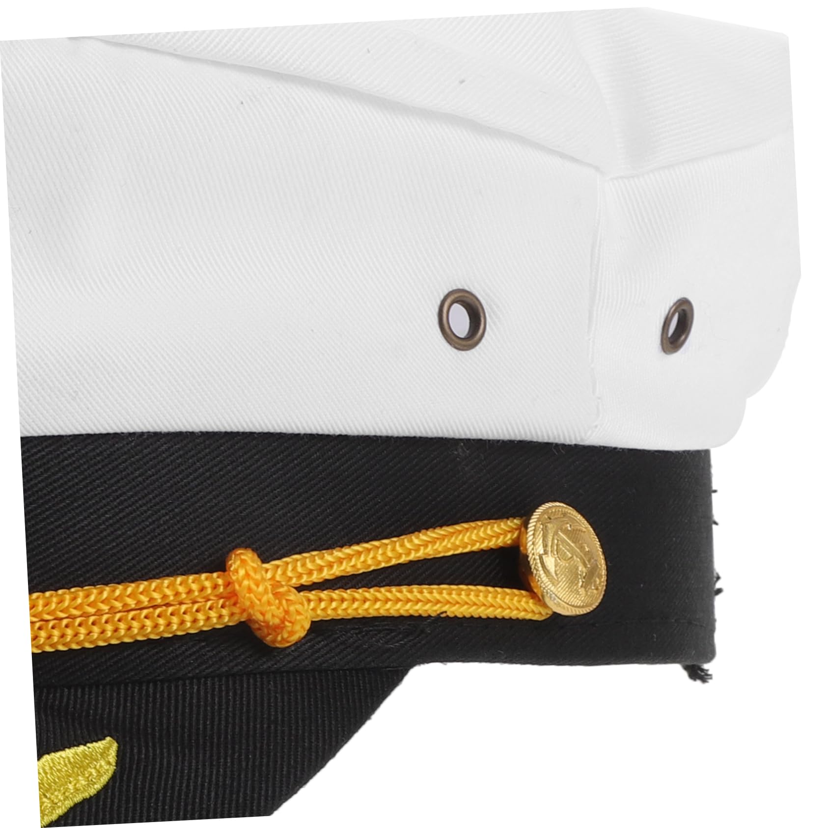 GALPADA 2piezas Sombrero De para Adultos Gorro De Cosplay Náutico Bordado Accesorio para Fiesta y Eventos Náuticos