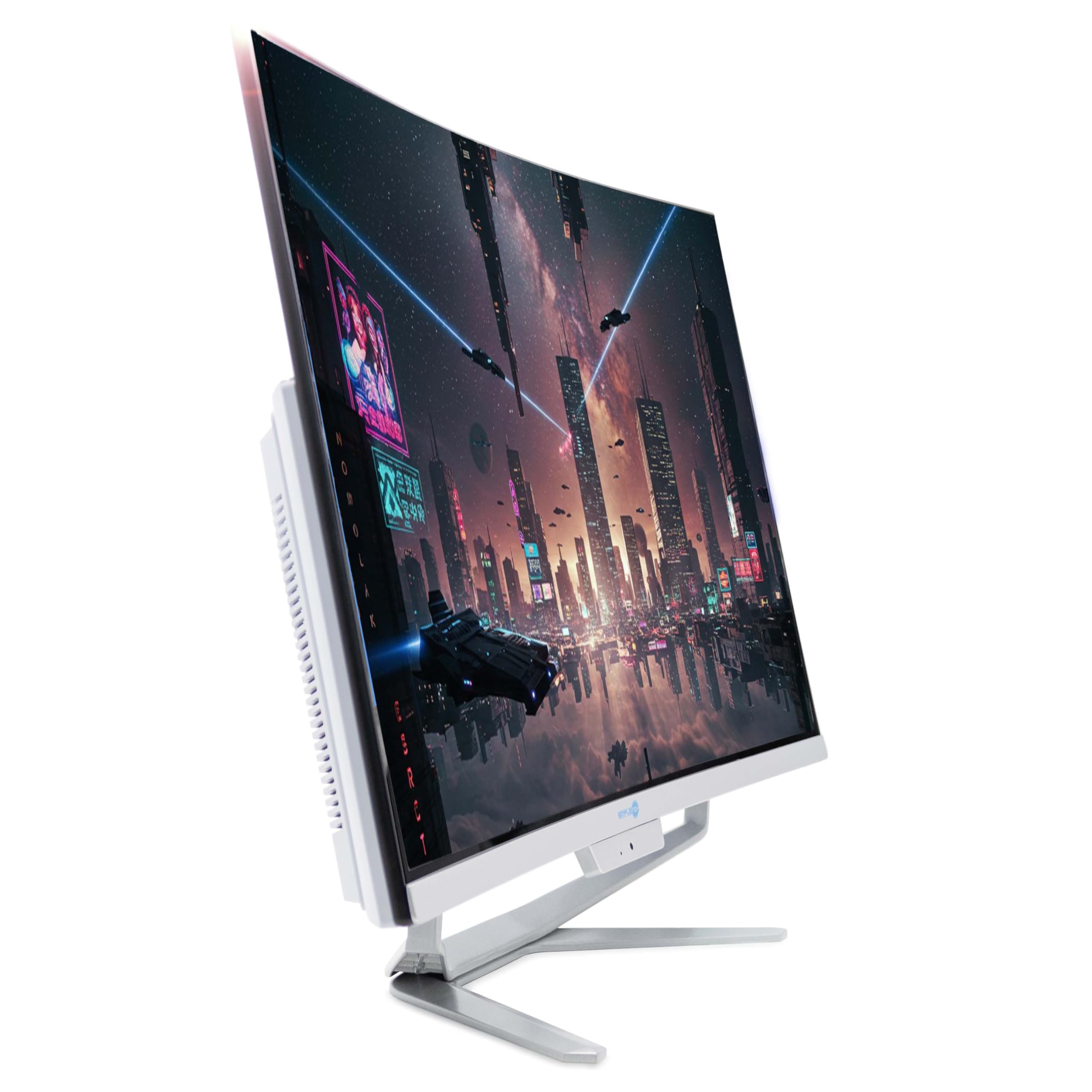 SIMPLETEK - All in One AiO 27” FHD Curvo Windows 11 Pro Core i7 fino 3,6 GHz 16GB RAM SSD 960GB Mouse Tastiera Wireless Webcam PC