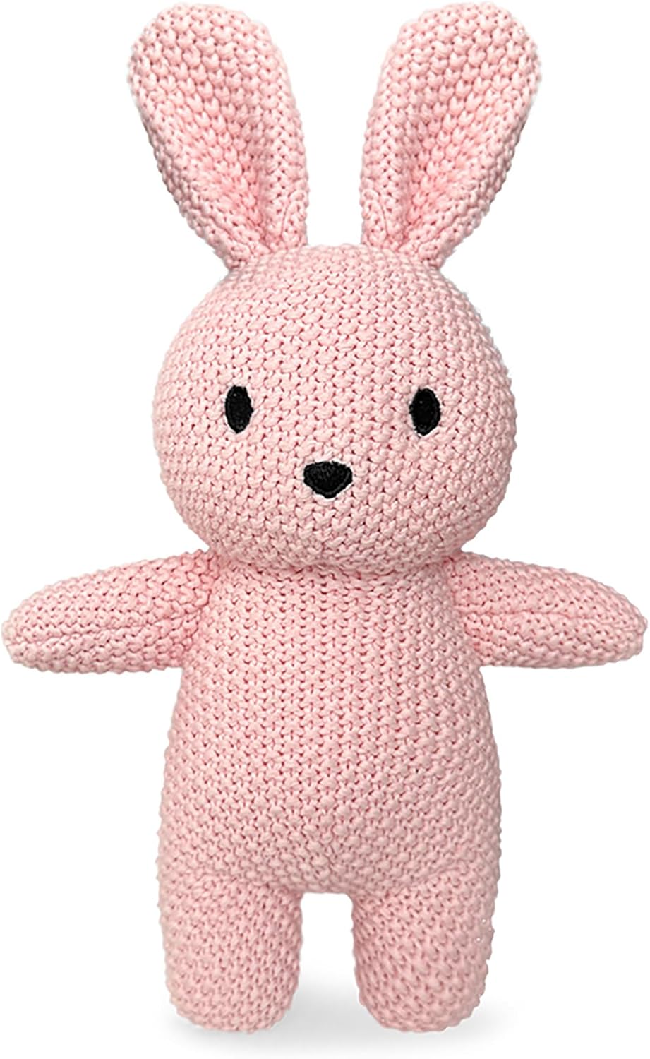 Cute Knitted bunny stuffed animals, baby Crochet Stuffed Animal and soft toys. 12 inch rabbit plush toy, Cute small animal dolls, soft toys for babies, boys and girls birthday Christmas Easter