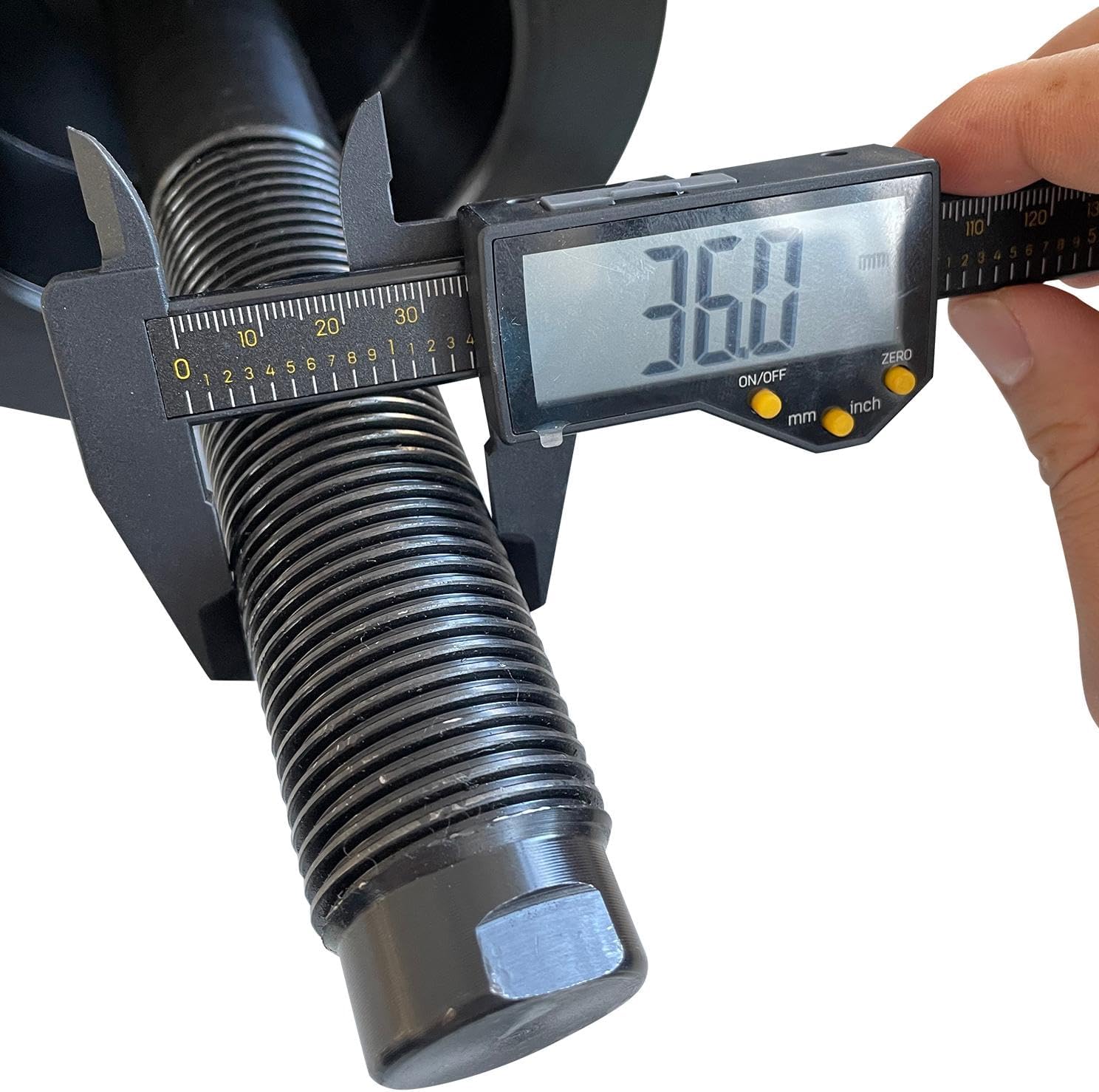 Motorcycle Adapter for Wheel Balancer Machine of 36mm & 40mm Shaft, Tire Clamp for Balancing Thinner Wheels, Install Size of 16mm