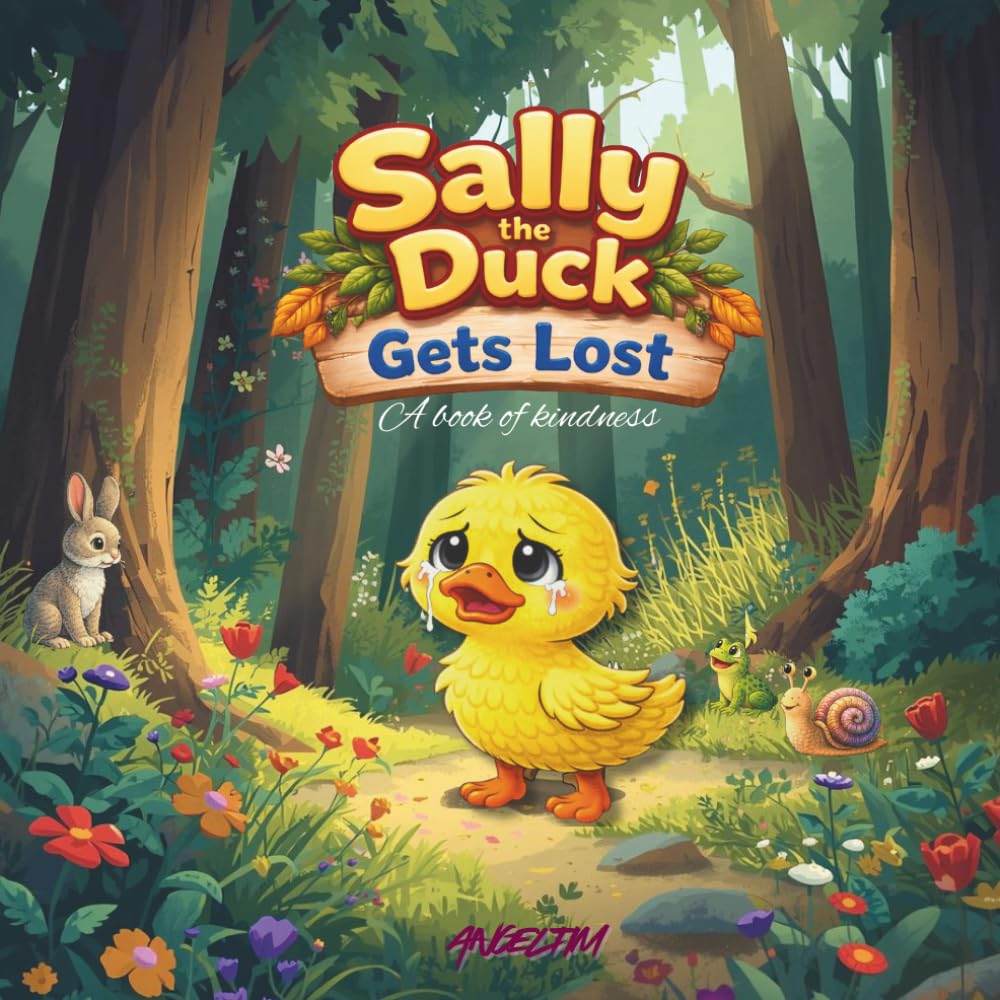 Sally the Duck get's Lost: A journey of courage and friendship. When a curious liitle Duck named sally Waddles too far from home, she must brave the ... and find her way back ones who love her.