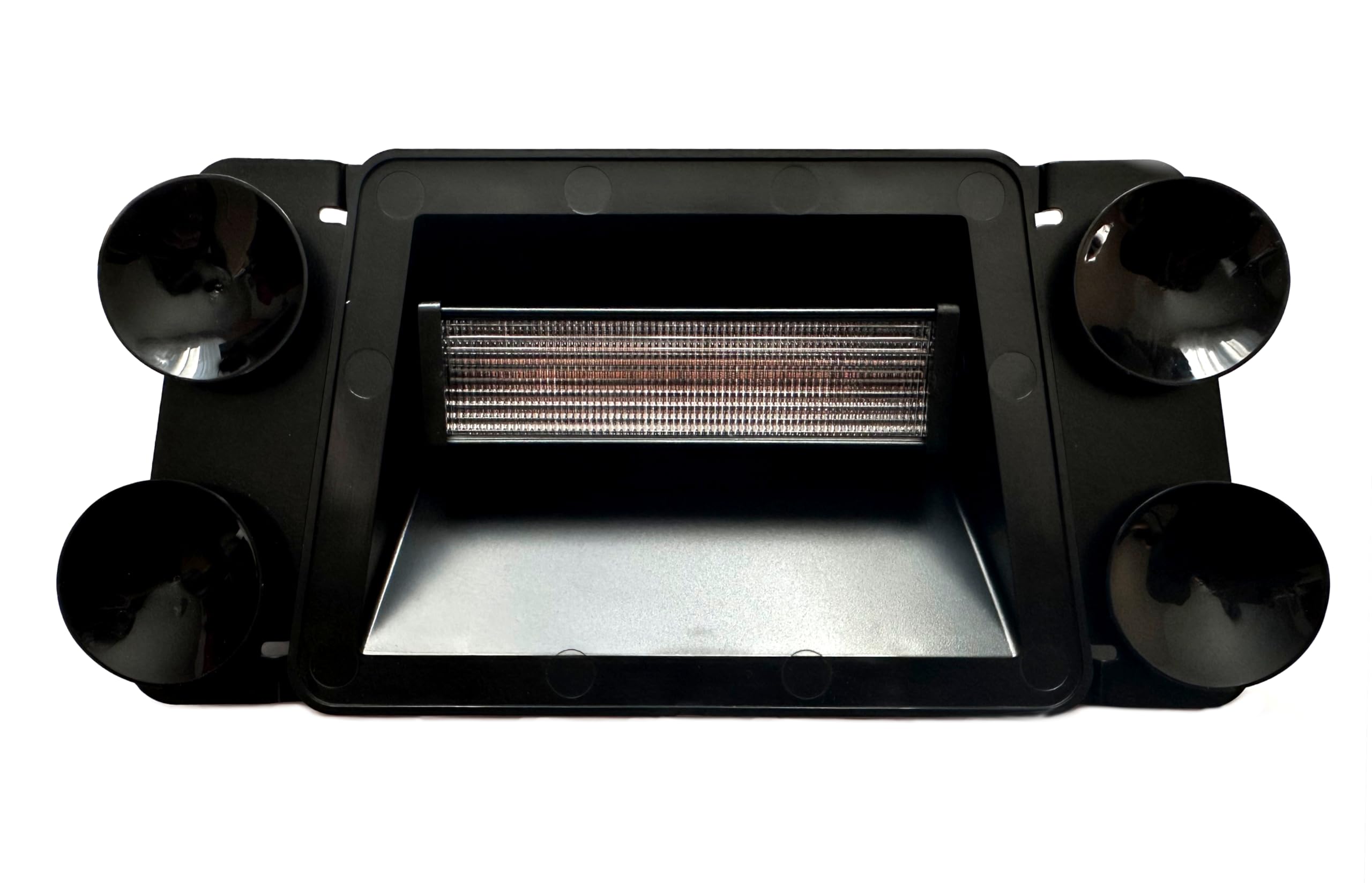 LED Frontblitzer Warnleuchte 12–24V - R65 R10 Zulassung - Amber/Blau Variante - Front Warnlicht für Auto LKW Transporter (252x46mm - Amber)