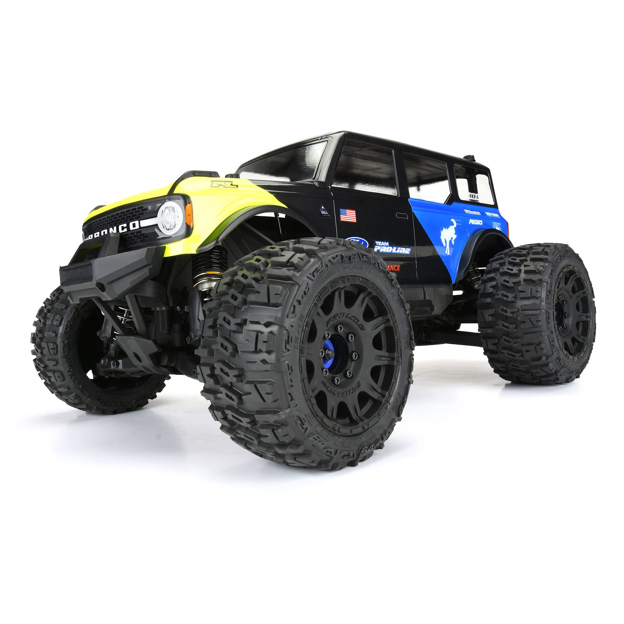 Pro-Line 1/8 2021 Ford Bronco Clear Body: MAXX, E-REVO 2.0