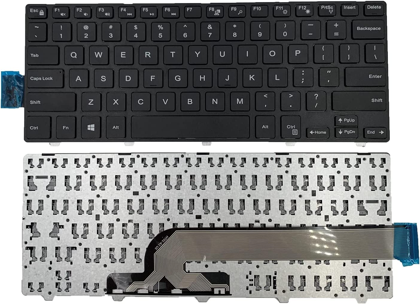 TravisLappy Laptop Keyboard Compatible for Dell Latitude 14 3000 (3450), (3460), (3470), (3480) PK1313P1A09