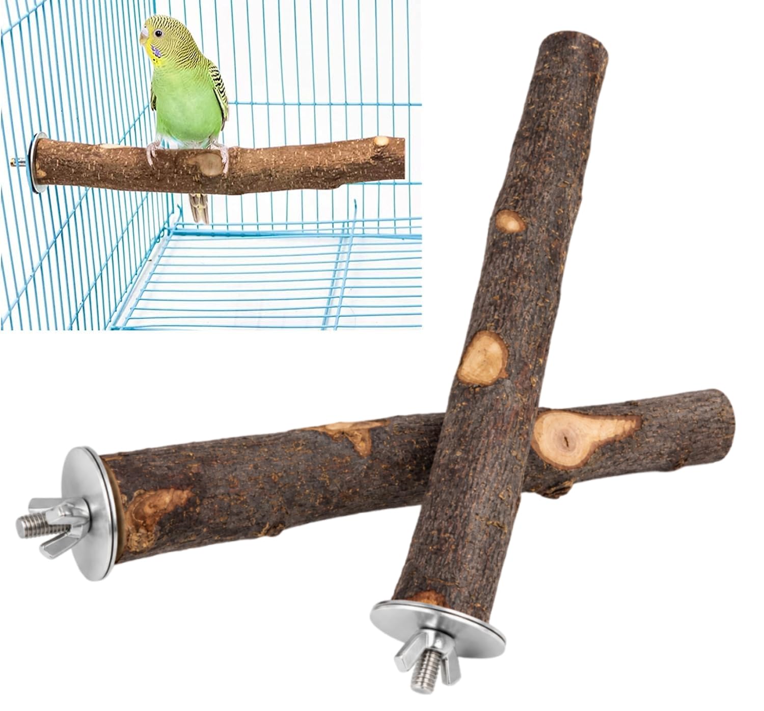 Amazon | YFFSFDC 鳥 止まり木I型 パーチ オウムインコ爪を磨く 噛む