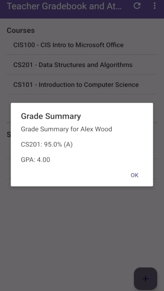 Grading Book and Attendance Sheet - 2
